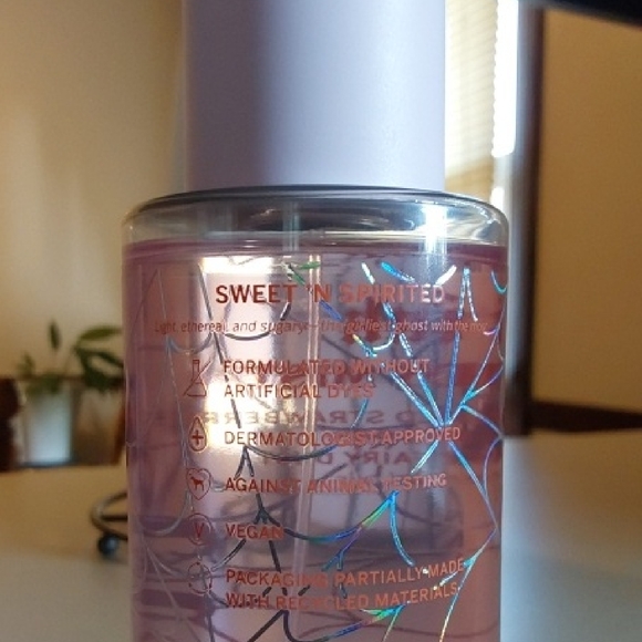 Pink Good Ghoul Body Mist with Spider Web Design - Picture 3 of 4